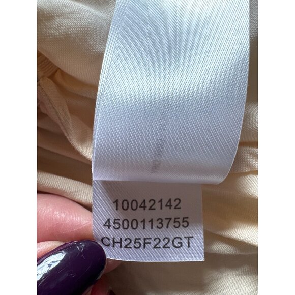 Ariat Chimayo Collection Embroidered Blouse M Cream Boho Western Peasant Top - Picture 12 of 12